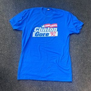 Clinton Gore Vintage Graphic T-Shirt